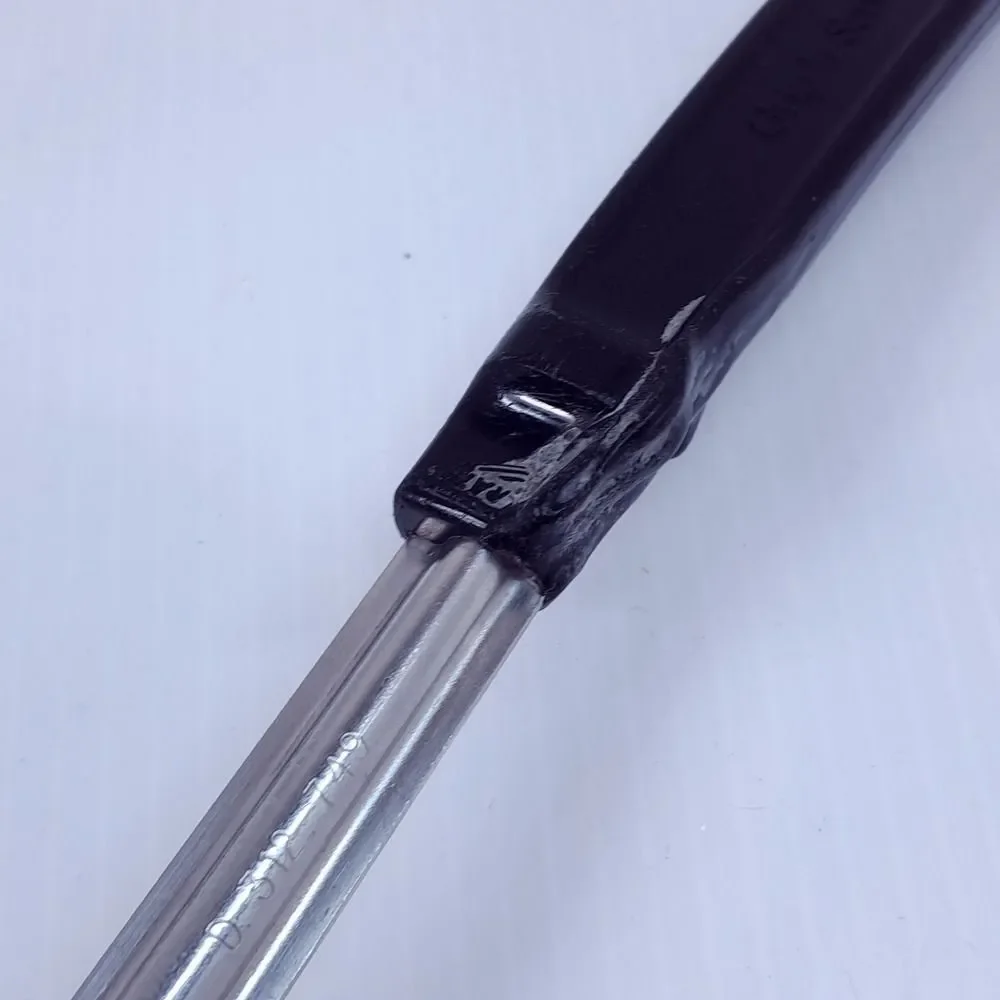 Grip N Serv Spoodle Solid stainless steel spoon ladle Black Handle Serve USA